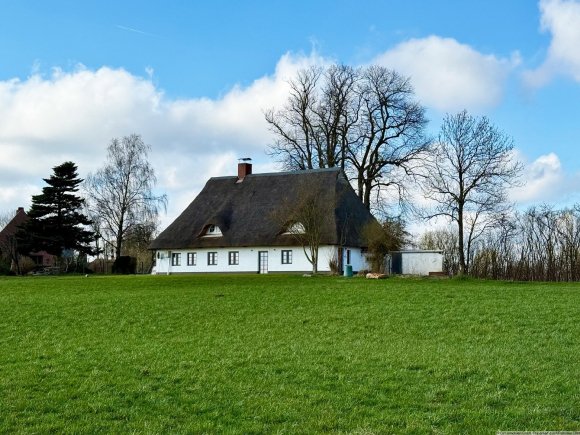 Erstbezug: Reetdachhaus am Kanal